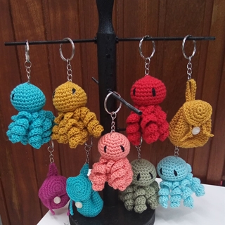 Llavero pulpo - Imagen 1