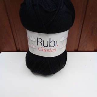 Rubí clásica color negro - Imagen 1