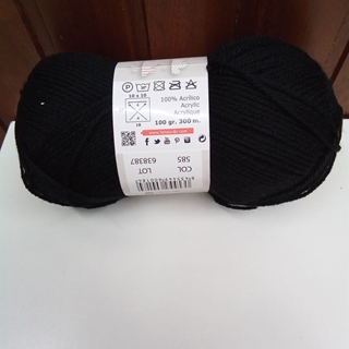 Rubí clásica color negro - Imagen 2